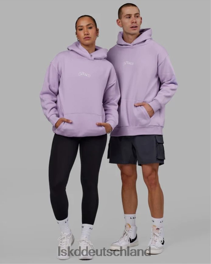 unisex LSKD Mad Happy Kapuzenpullover in Übergröße – blasses Flieder Bekleidung VD2NLV383 unisex LSKD Mad Happy Kapuzenpullover in Übergröße – blasses Flieder Bekleidung VD2NLV383