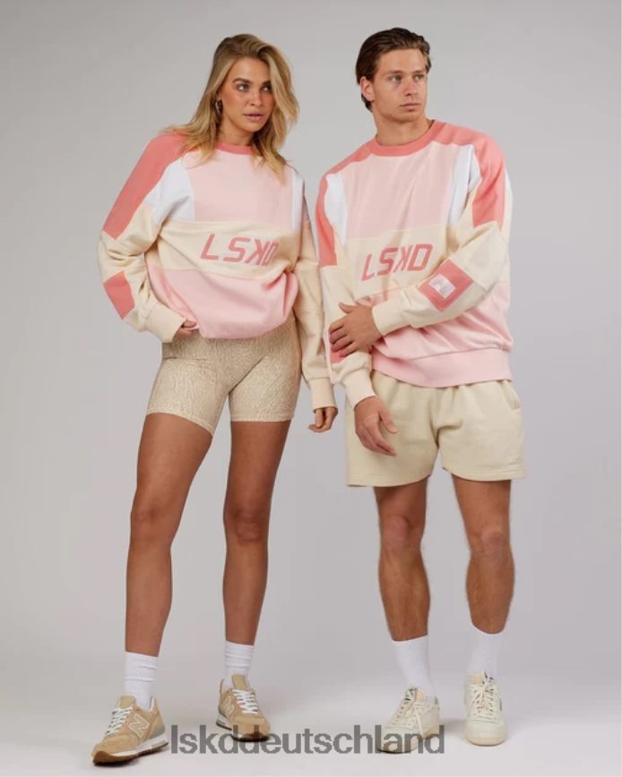 unisex LSKD Slam-Pullover in Übergröße – Pfirsich-Multi Bekleidung VD2NLV382 unisex LSKD Slam-Pullover in Übergröße – Pfirsich-Multi Bekleidung VD2NLV382
