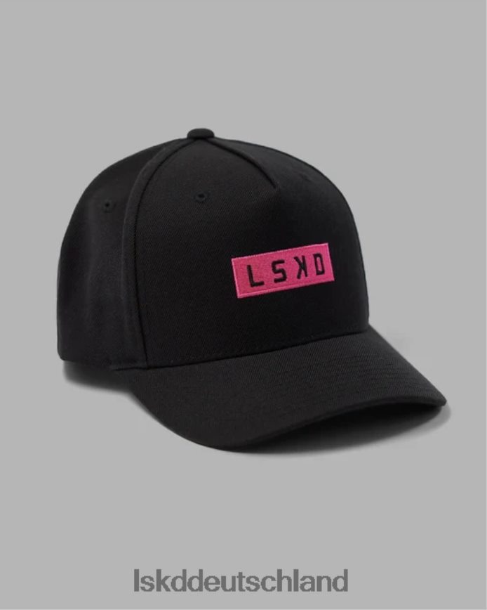 unisex LSKD Cornerstone Snapback-Mütze – Schwarz-Flamingo Zubehör VD2NLV812 unisex LSKD Cornerstone Snapback-Mütze – Schwarz-Flamingo Zubehör VD2NLV812